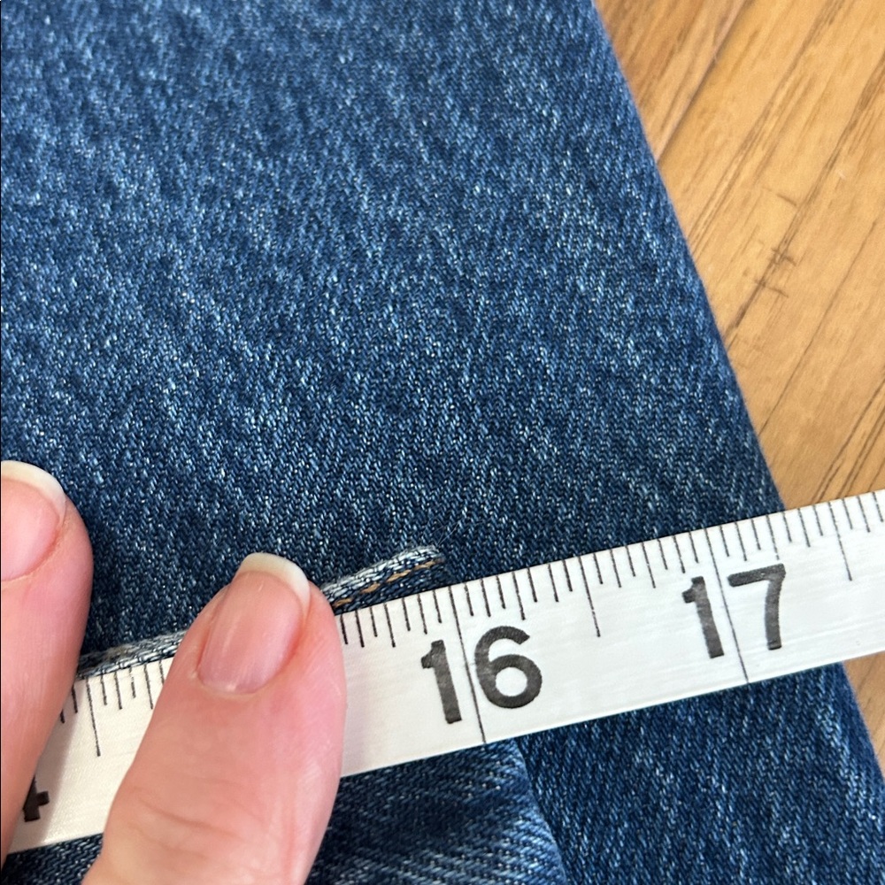 Madewell Blue Denim Skirt - Picture 6 of 9